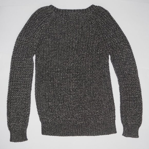 Maison Scotch Scotch & Soda Chunky Black Anchor Buttons Knit Nautical Sweater - Picture 2 of 12